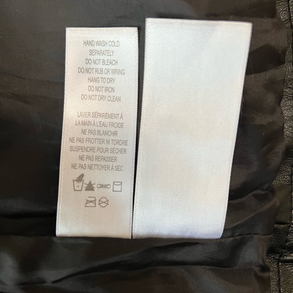 Faux Leather Jacket Women’s XS Black NWOT Ricki’s Casual Autumn - Picture 5 of 5